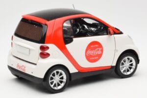 Smart Fortwo 451 Coca-Cola Minichamps 1:18 150036301 Metal - imaginea 3 din 8