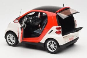 Smart Fortwo 451 Coca-Cola Minichamps 1:18 150036301 Metal - imaginea 5 din 8