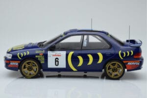 Subaru Impreza 555 #6 P. Liatti / C. Cassina Tour de Corse 1995 IXO 1:18 18RMC063C Metal - imaginea 3 din 6