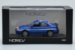 Subaru Impreza GD Gendarmerie Norev 1:43 800075 Metal - imaginea 4 din 4
