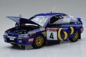 Subaru Impreza #4 C. McRae / D. Ringer Winner RAC Rally 1994 Kyosho 1:18 08962A Metal - imaginea 2 din 9