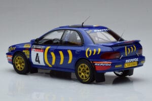 Subaru Impreza #4 C. McRae / D. Ringer Winner RAC Rally 1994 Kyosho 1:18 08962A Metal - imaginea 6 din 9