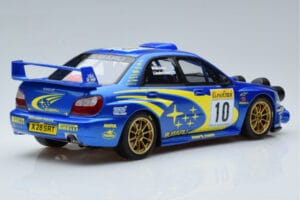 Subaru Impreza WRC #10 T. Makinen / K. Lindstrom Rally Monte Carlo Night Version 2002 Otto 1:18 OT784 Rășină - imaginea 2 din 6