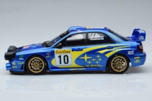 Subaru Impreza WRC #10 T. Makinen / K. Lindstrom Rally Monte Carlo Night Version 2002 Otto 1:18 OT784 Rășină - imaginea 3 din 6