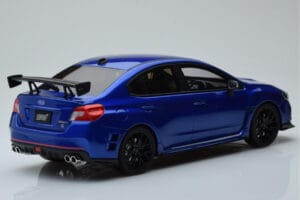 Subaru Impreza WRX STI Nurburgring Challenge Package Albastru Kyosho 1:18 KSR18021BL Rășină - imaginea 2 din 5