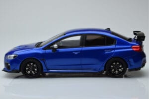 Subaru Impreza WRX STI Nurburgring Challenge Package Albastru Kyosho 1:18 KSR18021BL Rășină - imaginea 3 din 5