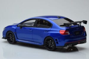 Subaru Impreza WRX STI Nurburgring Challenge Package Albastru Kyosho 1:18 KSR18021BL Rășină - imaginea 4 din 5
