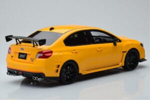 Subaru Impreza WRX STI Nurburgring Challenge Package Galben Kyosho 1:18 KSR18021Y Rășină - imaginea 2 din 5