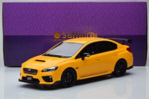 Subaru Impreza WRX STI Nurburgring Challenge Package Galben Kyosho 1:18 KSR18021Y Rășină - imaginea 5 din 5