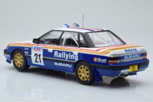 Subaru Legacy RS #21 C. McRae / D. Ringer RAC Rally 1991 IXO 1:18 18RMC080B Metal - imaginea 5 din 6