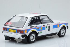 Talbot Sunbeam Lotus Night Version #8 H. Toivonen / P. White Rally Monte Carlo 1981 IXO 1:18 18RMC095B Metal - imaginea 2 din 6