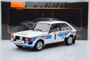 Talbot Sunbeam Lotus Night Version #8 H. Toivonen / P. White Rally Monte Carlo 1981 IXO 1:18 18RMC095B Metal - imaginea 6 din 6