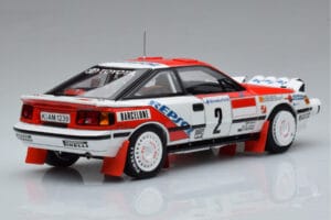 Toyota Celica GT-Four ST165 #2 C. Sainz / L. Moya Winner Rally Monte Carlo 1991 Kyosho 1:18 08961B Metal - imaginea 3 din 12
