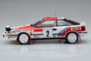 Toyota Celica GT-Four ST165 #2 C. Sainz / L. Moya Winner Rally Monte Carlo 1991 Kyosho 1:18 08961B Metal - imaginea 4 din 12