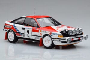 Toyota Celica GT-Four ST165 #2 C. Sainz / L. Moya Winner Rally Monte Carlo 1991 Kyosho 1:18 08961B Metal - imaginea 5 din 12