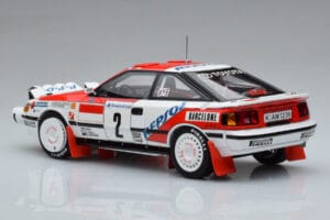Toyota Celica GT-Four ST165 #2 C. Sainz / L. Moya Winner Rally Monte Carlo 1991 Kyosho 1:18 08961B Metal - imaginea 6 din 12
