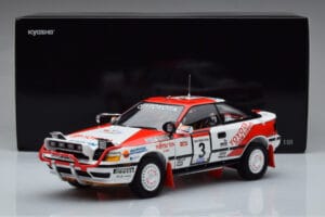 Toyota Celica GT-Four ST165 #3 B. Waldegard / F. Gallagher Winner Safari Rally 1990 Kyosho 1:18 08961A Metal - imaginea 12 din 12
