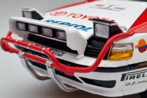 Toyota Celica GT-Four ST165 #3 B. Waldegard / F. Gallagher Winner Safari Rally 1990 Kyosho 1:18 08961A Metal - imaginea 10 din 12