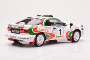 Toyota Celica Turbo 4WD ST185 #1 J. Kankkunen / J. Piironen Safari Rally 1993 IXO 1:18 18RMC150A Metal - imaginea 2 din 6