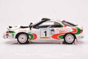Toyota Celica Turbo 4WD ST185 #1 J. Kankkunen / J. Piironen Safari Rally 1993 IXO 1:18 18RMC150A Metal - imaginea 3 din 6