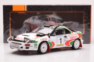 Toyota Celica Turbo 4WD ST185 #1 J. Kankkunen / J. Piironen Safari Rally 1993 IXO 1:18 18RMC150A Metal - imaginea 6 din 6