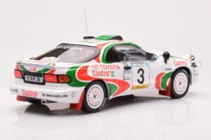 Toyota Celica Turbo 4WD ST185 #3 I. Duncan / R. Virtanen Safari Rally 1994 IXO 1:18 18RMC150C Metal - imaginea 2 din 6