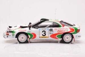 Toyota Celica Turbo 4WD ST185 #3 I. Duncan / R. Virtanen Safari Rally 1994 IXO 1:18 18RMC150C Metal - imaginea 3 din 6