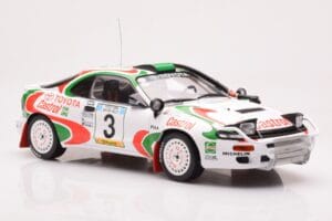 Toyota Celica Turbo 4WD ST185 #3 I. Duncan / R. Virtanen Safari Rally 1994 IXO 1:18 18RMC150C Metal - imaginea 4 din 6