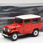 Toyota Land Cruiser FJ40 Van Roșu Kyosho 1:18 08971R - image 8 of 8
