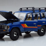 Toyota Land Cruiser 60 Albastru Cu Piese Opționale Kyosho 1:18 - image 2 of 11
