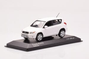 Toyota RAV4 XA30 Alb Minichamps 1:43 400166571 Metal - imaginea 2 din 4