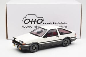 Toyota Sprinter Trueno AE86 Alb Otto 1:18 OT444B Rășină - imaginea 6 din 6