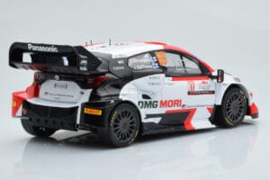 Toyota GR Yaris Rally1 #69 K. Rovanpera / J. Halttunen Rally Croatia 2022 IXO 1:18 18RMC151A Metal - imaginea 2 din 6