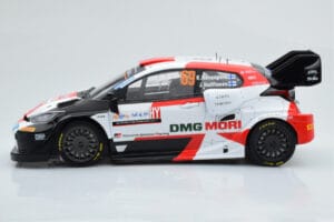 Toyota GR Yaris Rally1 #69 K. Rovanpera / J. Halttunen Rally Croatia 2022 IXO 1:18 18RMC151A Metal - imaginea 3 din 6