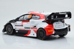 Toyota GR Yaris Rally1 #69 K. Rovanpera / J. Halttunen Rally Croatia 2022 IXO 1:18 18RMC151A Metal - imaginea 5 din 6