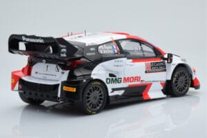 Toyota GR Yaris Rally1 #1 S. Ogier / B. Veillas Rally Monte Carlo 2022 IXO 1:18 18RMC151B Metal - imaginea 2 din 6