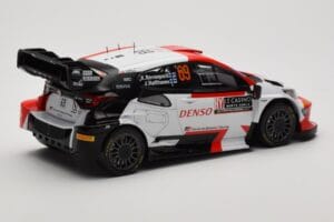 Toyota GR Yaris Rally1 #69 K. Rovanpera / J. Halttunen Rally Monte Carlo World Champion 2023 IXO 1:18 18RMC152B Metal - imaginea 2 din 6
