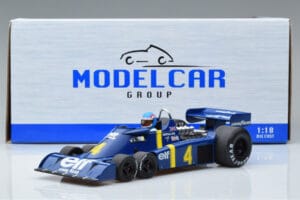 Tyrrell P34 Elf #4 P. Depailler Sweden GP 1976 MCG 1:18 MCG18615F Metal - imaginea 6 din 6