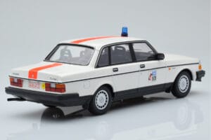 Volvo 240 GL Poliție Belgia Minichamps 1:18 155171492 Metal - imaginea 2 din 6