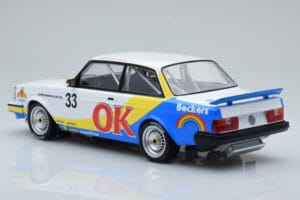 Volvo 240 Turbo Beckers #33 Andersson / Petersson / Linder ETCC Zolder 1985 IXO 1:18 18RMC105B Metal - imaginea 5 din 6