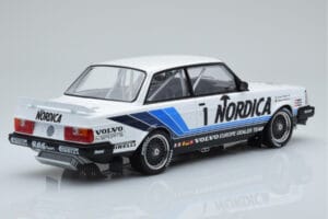 Volvo 240 Turbo Nordica #1 J. Cecotto / A. Olafsson ETCC Brno 1986 IXO 1:18 18RMC087 Metal - imaginea 2 din 6