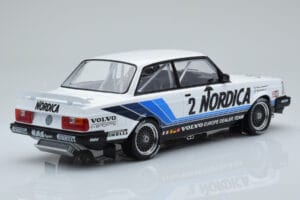 Volvo 240 Turbo Nordica #2 U. Granberg / T. Lindstrom ETCC Brno 1986 IXO 1:18 18RMC088 Metal - imaginea 2 din 6