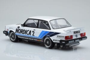 Volvo 240 Turbo Nordica #2 U. Granberg / T. Lindstrom ETCC Brno 1986 IXO 1:18 18RMC088 Metal - imaginea 5 din 6