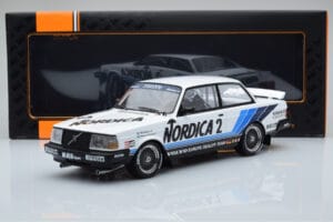 Volvo 240 Turbo Nordica #2 U. Granberg / T. Lindstrom ETCC Brno 1986 IXO 1:18 18RMC088 Metal - imaginea 6 din 6