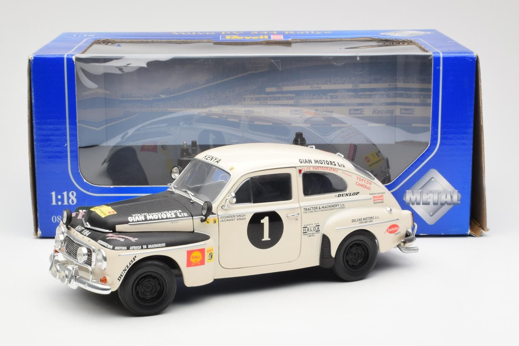 Volvo PV 544 Rally Revell 1:18 8922 Metal - imaginea 8 din 8