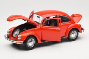 Volkswagen Beetle 1200 Roșu Minichamps 1:18 150057100 Metal - imaginea 2 din 8
