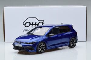Volkswagen Golf Mk8 R Albastru Otto 1:18 OT413 Rășină - imaginea 6 din 6