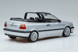 Volkswagen Golf Mk3 Cabriolet Argintiu Norev 1:18 188468 Metal - imaginea 2 din 6