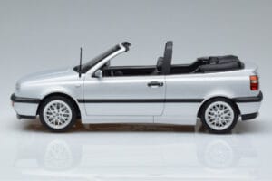 Volkswagen Golf Mk3 Cabriolet Argintiu Norev 1:18 188468 Metal - imaginea 3 din 6