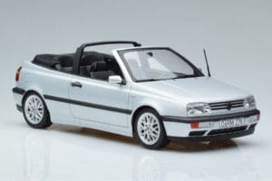 Volkswagen Golf Mk3 Cabriolet Argintiu Norev 1:18 188468 Metal - imaginea 4 din 6